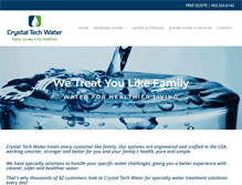 Tablet Screenshot of crystaltechwater.com